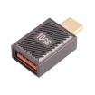 USB-C Male to USB Female 10 Gbps Charging Adapter - Gun Metal - 4