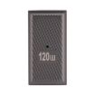 USB Female to USB-C Female 10 Gbps Charging Adapter - Gun Metal - 4