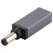 PD 18.5V-20V 5.5x2.1mm Male Adapter Connector - Silver Grey - 1