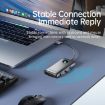 ORICO PW11-6PCR R45 Type-C USB-C 6-in-1 Docking Station Silver 5Gbps - 9