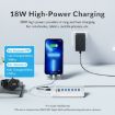 ORICO M3U7-G2 7-Port USB 3.2 Gen2 HUB 10Gbps Aluminum Silver 0.5m Cable - 9