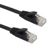 5m CAT6 Ultra-thin Flat Ethernet LAN Cable RJ45 Patch Lead Black - 3