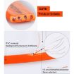 10m CAT6 Ultra-thin Flat Ethernet LAN Cable RJ45 - White Patch Lead - 5