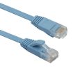 15m Blue CAT6 Ultra-thin Flat Ethernet LAN Cable RJ45 Patch Lead - 3