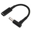 100W USB-C Adapter Cable 18.5-20V 6.0x0.6mm Nylon Braid Elbow - 2