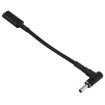 100W USB-C Adapter Cable 18.5-20V 3.5x1.35mm Nylon Braid Elbow - 3