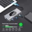 13-in-1 USB-C Hub Docking Station with Wireless Charger Function - 7