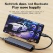 BYL-2302 5-in-1 USB-C Docking Station HUB with 1000M Network Port - 5