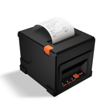 ZJ-8360 II 80mm Thermal Receipt Printer - USB/LAN, Auto-cutter, EU Plug - 1