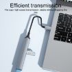 V252A 4-in-1 USB Docking Station HUB Adapter - USB to USB Converter - 3