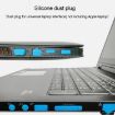 Universal Silicone Anti-Dust Plugs for Laptop - 13 in 1 Transparent Set - 6