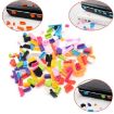 Universal Silicone Anti-Dust Plugs for Laptop - 13 in 1, Yellow - 3