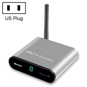 Measy AV220 2.4GHz Wireless A/V Transmitter & Receiver, 200m Range, US Plug - 1