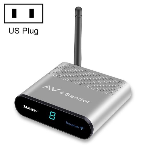 Measy AV220 2.4GHz Wireless A/V Transmitter & Receiver, 200m Range, US Plug - 1