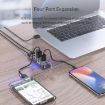 ORICO F4U 4-Port USB 3.0 HUB 5Gbps Fast Transmission with LED Light - 5