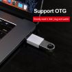 Gold Aluminum Alloy USB-C 3.1 to USB 3.0 Adapter - Data/Charger - 6