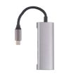 T-811 4 in 1 USB-C Hub: 3 USB 3.0 + USB-C Ports Docking Station - 3