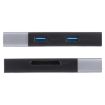 6-in-1 Multi-Function Card Reader: Dual USB 3.0, XQD, CF, TF, SD - 4