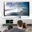 Dual HDTV USB-C/Type-C HUB Adapter - 2 in 1 Ports, 70 Characters - 7