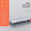 ROCK TR03 8-in-1 Type-C USB-C to HDMI Extension HUB Adapter - Grey - 3