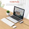 ROCK TR03 8-in-1 Type-C USB-C to HDMI Extension HUB Adapter - Grey - 9