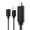 USB-C Female to 2K HDMI Male Adapter Cable, 1m Length, Model 7563s - 1