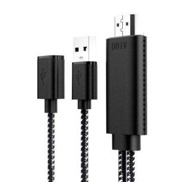 USB-C Female to 2K HDMI Male Adapter Cable, 1m Length, Model 7563s - 1