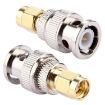 BNC Male to SMA Male Connector 2 PCS - 1