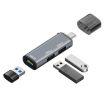 ADS-302C 3 In 1 Multi-function Type-C/USB-C HUB Docking Station Silver - 3