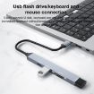 ADS-806C 5-in-1 USB-C Hub: USB 3.0, USB-C, SD/TF, USB 2.0 Docking Station - 7