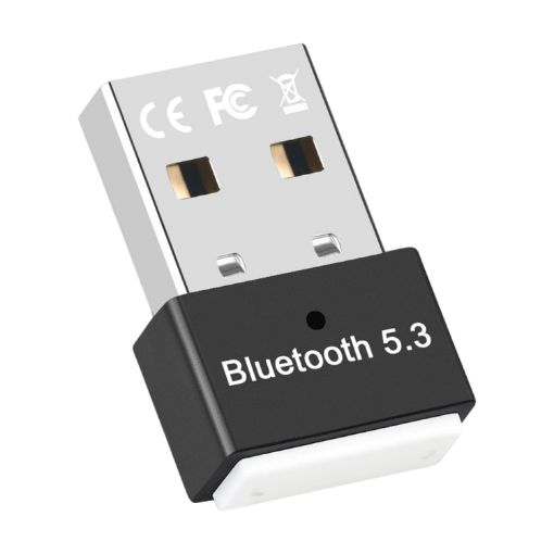 USB External Bluetooth 5.3 Adapter - Black | Wireless Connectivity Solution - 1