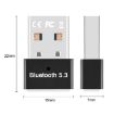 USB External Bluetooth 5.3 Adapter - Black | Wireless Connectivity Solution - 3