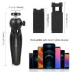 PULUZ Vlogger Kit: Microphone, Tripod Mount & Phone Clamp Holder (Black) - 2