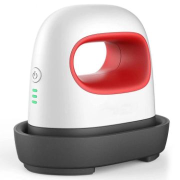 Mini Stamping Machine for Clothes & Caps, Heat Transfer, EU Plug, Red - 1