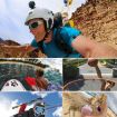 PULUZ Curved Surface & Adhesive Mounts for GoPro, Insta360, DJI Cameras - 6