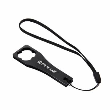 PULUZ CNC Aluminum Wrench for GoPro Hero11/10/9/8/7/6/5/4/3/2/1, Xiaoyi - 1