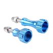 PULUZ Blue CNC Aluminum Thumb Knob Set for GoPro, Insta360, DJI Osmo - 4