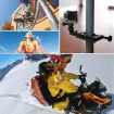 PULUZ Gold Tripod Mount CNC Adapter for GoPro, Insta360, DJI Cameras - 6