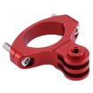 PULUZ Red Aluminum Bike Handlebar Mount for GoPro, Insta360, DJI Cameras - 3