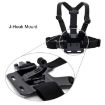 PULUZ J-Hook Buckle Mount Set for Action Cameras - 2 PCS (Black) - 5
