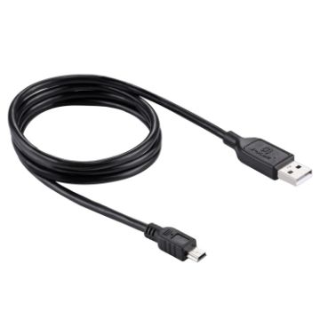 1m Mini 5pin USB Cable for Canon EOS 50D/60D/70D/5D2/5D3 Charging - 1