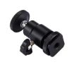 PULUZ Cold Shoe Tripod Head with Lock - 1/4 Inch Screw - 2