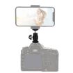 PULUZ Cold Shoe Tripod Head with Lock - 1/4 Inch Screw - 5