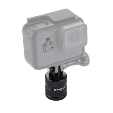 PULUZ Tripod Mount CNC Adapter for GoPro, Insta360, DJI - 1/4" Screw Hole - 1