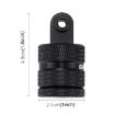 PULUZ Tripod Mount CNC Adapter for GoPro, Insta360, DJI - 1/4" Screw Hole - 3