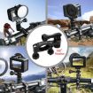 PULUZ 360 Rotation Bike Handlebar Mount for GoPro, Insta360, DJI (Black) - 8