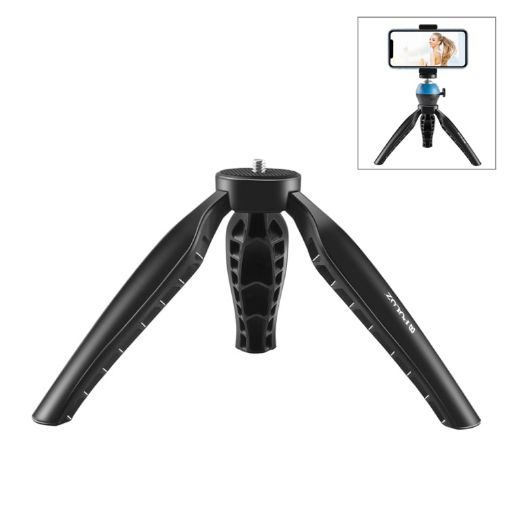 PULUZ Mini ABS Desktop Tripod Mount for DSLR & Digital Cameras, 9cm - 1