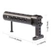 PULUZ Bronze Handheld Video Stabilizer with 3 Cold Shoes for Camera Cage - 2