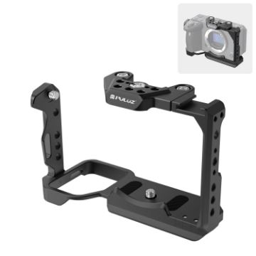 Sony ILME-FX30/FX3 PULUZ Metal Camera Cage Stabilizer Rig with Slider - 1