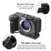 Sony ILME-FX30/FX3 PULUZ Metal Camera Cage Stabilizer Rig with Slider - 4